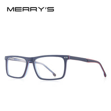 Load image into Gallery viewer, MERRYS DESIGN Men Acetate Glasses Frame Square Optics Frame  Prescription Glasses Frames Optical Eyewear S2942