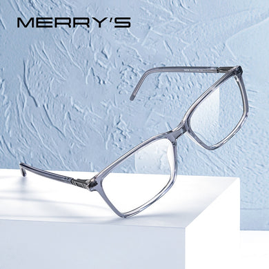 MERRYS DESIGN Men Acetate Glasses Frames Classic Square Optics Frame  Prescription Glasses Frames Optical Eyewear S2038