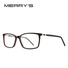 Load image into Gallery viewer, MERRYS DESIGN Men Acetate Glasses Frames Classic Square Optics Frame  Prescription Glasses Frames Optical Eyewear S2038