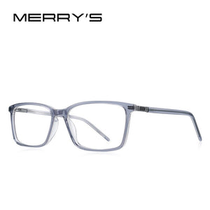 MERRYS DESIGN Men Acetate Glasses Frames Classic Square Optics Frame  Prescription Glasses Frames Optical Eyewear S2038