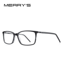 Load image into Gallery viewer, MERRYS DESIGN Men Acetate Glasses Frames Classic Square Optics Frame  Prescription Glasses Frames Optical Eyewear S2038
