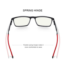 Load image into Gallery viewer, MERRYS DESIGN Men Anti Blue Ray Light Blocking Glasses UV400 Glasses For Computer Aluminum Legs With Silicone Temple S2270