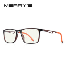 Load image into Gallery viewer, MERRYS DESIGN Men Anti Blue Ray Light Blocking Glasses UV400 Glasses For Computer Aluminum Legs With Silicone Temple S2270