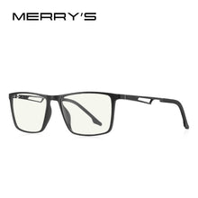 Load image into Gallery viewer, MERRYS DESIGN Men Anti Blue Ray Light Blocking Glasses UV400 Glasses For Computer Aluminum Legs With Silicone Temple S2270