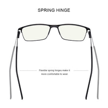 Load image into Gallery viewer, MERRYS DESIGN Men Anti Blue Ray Light Blocking Glasses UV400 Glasses For Computer Titanium Alloy Glasses S2170FLG