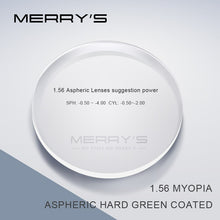 Load image into Gallery viewer, MERRYS DESIGN Men Business style Square Glasses Frame Male Myopia Prescription Eyeglasses TR90 Frame Titanium Alloy Legs S2105