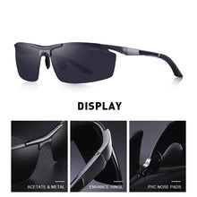 Load image into Gallery viewer, MERRYS DESIGN Men Classic Aluminum Alloy Sunglasses HD Polarized Sunglasses For Driving Outdoor Sports UV400 Protection S8530