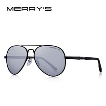 Load image into Gallery viewer, MERRYS DESIGN Men Classic HD Polarized Pilot Sunglasses For Driving  Aviation Aluminum Mens Eyewear UV400 Protection S8285