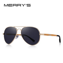 Load image into Gallery viewer, MERRYS DESIGN Men Classic HD Polarized Pilot Sunglasses For Driving  Aviation Aluminum Mens Eyewear UV400 Protection S8285