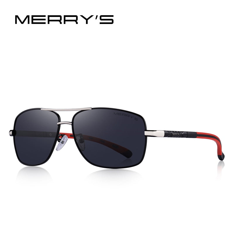 MERRYS DESIGN Men Classic HD Polarized Sunglasses For Driving  Aviation Aluminum Mens Sun glasses UV400 Protection S8714