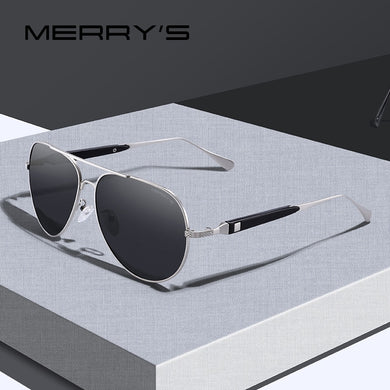 MERRYS DESIGN Men Classic HD Polarized Sunglasses Pilot Sunglasses For Men Male Eyewear UV400 Protection S8309