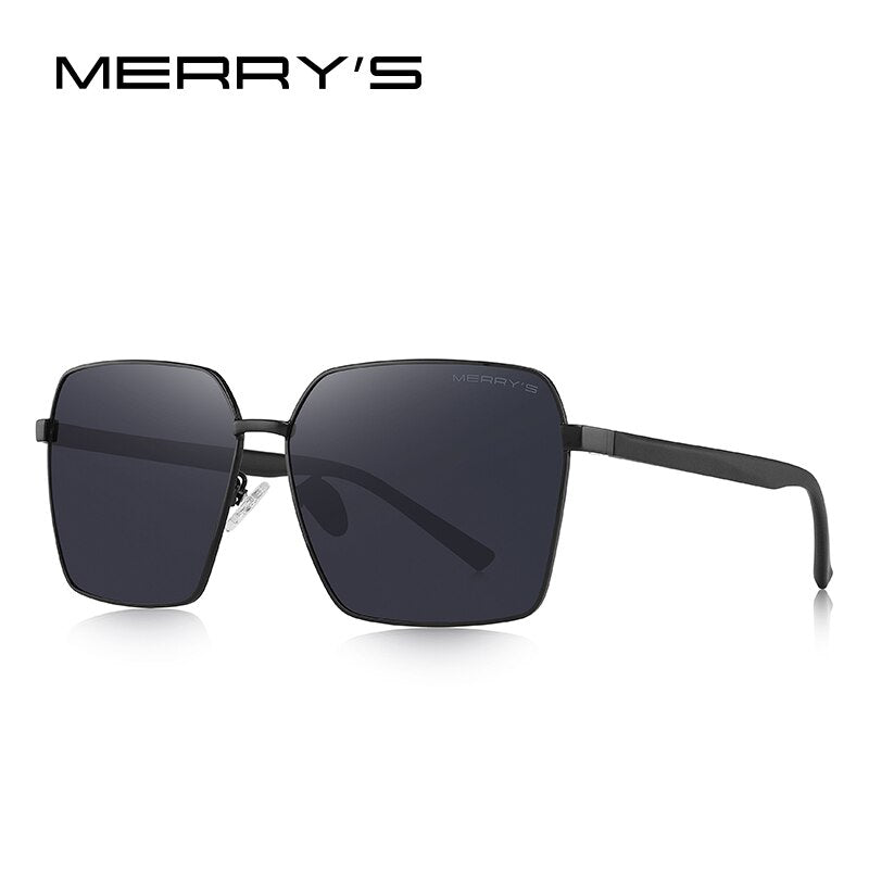 MERRYS DESIGN Men Classic  Brand Square Sunglasses HD Polarized Sun glasses For Driving TR90 Legs UV400 Protection S8311