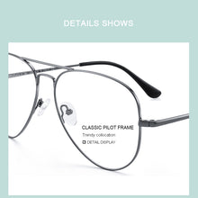 Carica l&#39;immagine nel visualizzatore di Gallery, MERRYS DESIGN Men Classic Pilot Glasses Frame Women Myopia Prescription Glasses Frames Optical Eyewear S2489