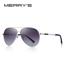 Load image into Gallery viewer, MERRYS DESIGN Men Classic Pilot Polarized Sunglasses Aluminium Magnesium Legs UV400 Protection S8158