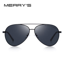 Load image into Gallery viewer, MERRYS DESIGN Men Classic Pilot Polarized Sunglasses Aluminium Magnesium Legs UV400 Protection S8158