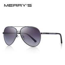 Load image into Gallery viewer, MERRYS DESIGN Men Classic Pilot Polarized Sunglasses Aluminium Magnesium Legs UV400 Protection S8158