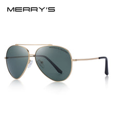 Load image into Gallery viewer, MERRYS DESIGN Men Classic Pilot Polarized Sunglasses For Driving UV400 Protection S8805