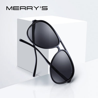 MERRYS DESIGN Occhiali da sole polarizzati classici da uomo con montatura più leggera Protezione UV al 100% S8510 