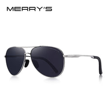 Carica l'immagine nel visualizzatore di Gallery, MERRYS DESIGN Men Classic Pilot Polarized Sunglasses Men Driving Shield Night Vision Sun glasses UV400 Protection S8601