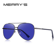Carica l&#39;immagine nel visualizzatore di Gallery, MERRYS DESIGN Men Classic Pilot Sunglasses Aviation Frame HD Polarized Sun glasses For Driving UV400 Protection S8216