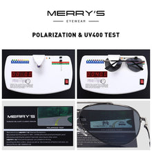 Carica l&#39;immagine nel visualizzatore di Gallery, MERRYS DESIGN Men Classic Pilot Sunglasses Aviation Frame HD Polarized Sun glasses For Driving UV400 Protection S8216