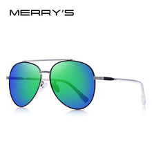 Carica l&#39;immagine nel visualizzatore di Gallery, MERRYS DESIGN Men Classic Pilot Sunglasses Aviation Frame HD Polarized Sun glasses For Driving UV400 Protection S8216