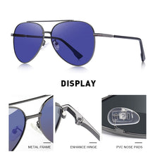 Carica l&#39;immagine nel visualizzatore di Gallery, MERRYS DESIGN Men Classic Pilot Sunglasses Aviation Frame HD Polarized Sun glasses For Driving UV400 Protection S8216