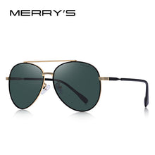 Carica l&#39;immagine nel visualizzatore di Gallery, MERRYS DESIGN Men Classic Pilot Sunglasses Aviation Frame HD Polarized Sun glasses For Driving UV400 Protection S8216