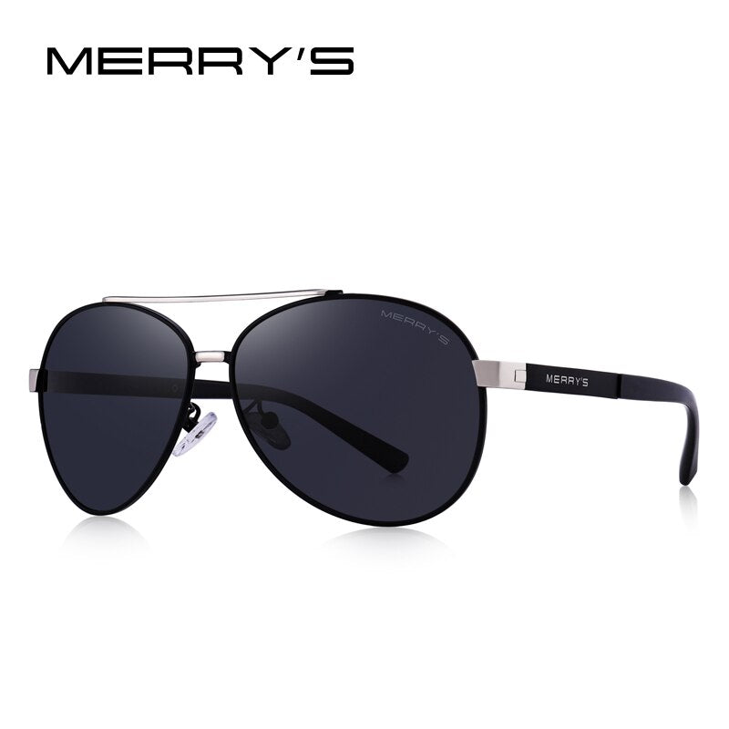 MERRYS DESIGN Men Classic Pilot Sunglasses Aviation Frame HD Polarized Sun glasses For Men Driving UV400 Protection S8628N