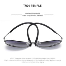 Carica l&#39;immagine nel visualizzatore di Gallery, MERRYS DESIGN Men Classic Pilot Sunglasses Aviation Frame HD Polarized Sunglasses For Driving TR90 Legs UV400 Protection S8037