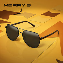 Carica l&#39;immagine nel visualizzatore di Gallery, MERRYS DESIGN Men Classic Pilot Sunglasses Aviation Frame HD Polarized Sunglasses For Driving TR90 Legs UV400 Protection S8188