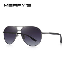 Carica l&#39;immagine nel visualizzatore di Gallery, MERRYS DESIGN Men Classic Pilot Sunglasses Aviation Frame HD Polarized Sunglasses For Driving TR90 Legs UV400 Protection S8037