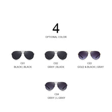 Carica l&#39;immagine nel visualizzatore di Gallery, MERRYS DESIGN Men Classic Pilot Sunglasses Aviation Frame HD Polarized Sunglasses For Driving TR90 Legs UV400 Protection S8037