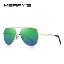 Carica l&#39;immagine nel visualizzatore di Gallery, MERRYS DESIGN Men Classic Pilot Sunglasses Aviation Frame HD Polarized Sunglasses For Men Driving UV400 Protection S8316