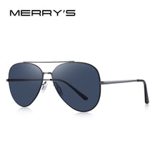 Load image into Gallery viewer, MERRYS DESIGN Men Classic Pilot Sunglasses For Driving Fishing CR39 HD Polarized Lens Mens Eyewear UV400 Protection S8226