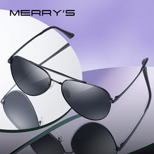 Load image into Gallery viewer, MERRYS DESIGN Men Classic Pilot Sunglasses HD Polarized Sun glasses Driving Fishing Eyewear For Men Women UV400 Protection S8134