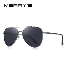 Load image into Gallery viewer, MERRYS DESIGN Men Classic Pilot Sunglasses HD Polarized Sun glasses Driving Fishing Eyewear For Men Women UV400 Protection S8134