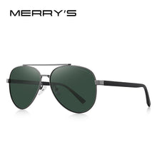 Load image into Gallery viewer, MERRYS DESIGN Men Classic Pilot Sunglasses HD Polarized Sun glasses For Driving Fishing TR90 Legs UV400 Protection S8299