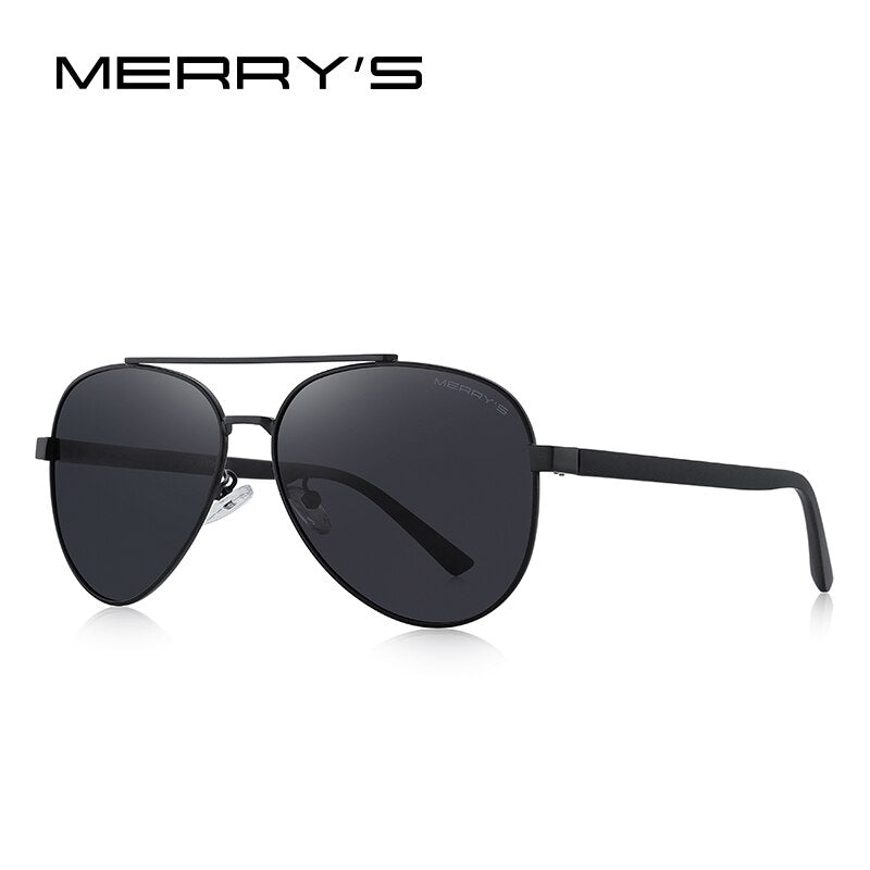 MERRYS DESIGN Men Classic Pilot Sunglasses HD Polarized Sun glasses For Driving Fishing TR90 Legs UV400 Protection S8299