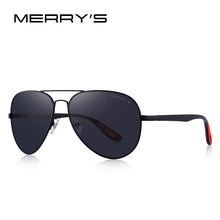 Load image into Gallery viewer, MERRYS DESIGN Men Classic Pilot Sunglasses HD Polarized Sun glasses For Driving TR90 Legs UV400 Protection S8236