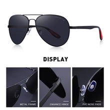 Load image into Gallery viewer, MERRYS DESIGN Men Classic Pilot Sunglasses HD Polarized Sun glasses For Driving TR90 Legs UV400 Protection S8236