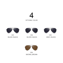 Load image into Gallery viewer, MERRYS DESIGN Men Classic Pilot Sunglasses HD Polarized Sun glasses For Driving TR90 Legs UV400 Protection S8190