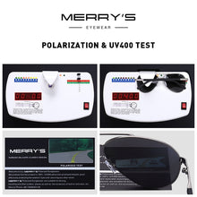 Load image into Gallery viewer, MERRYS DESIGN Men Classic Pilot Sunglasses HD Polarized Sun glasses For Driving TR90 Legs UV400 Protection S8190