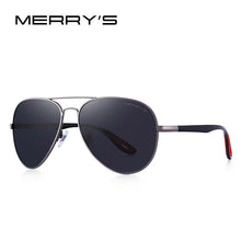 Load image into Gallery viewer, MERRYS DESIGN Men Classic Pilot Sunglasses HD Polarized Sun glasses For Driving TR90 Legs UV400 Protection S8236
