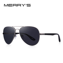 Load image into Gallery viewer, MERRYS DESIGN Men Classic Pilot Sunglasses HD Polarized Sun glasses For Driving TR90 Legs UV400 Protection S8236