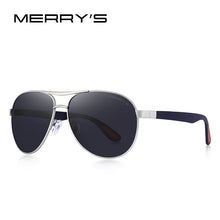 Load image into Gallery viewer, MERRYS DESIGN Men Classic Pilot Sunglasses HD Polarized Sun glasses For Driving TR90 Legs UV400 Protection S8125