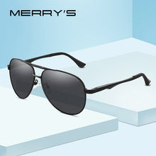 Load image into Gallery viewer, MERRYS DESIGN Men Classic Pilot Sunglasses HD Polarized Sun glasses For Men Driving Aluminum Legs UV400 Protection S8290