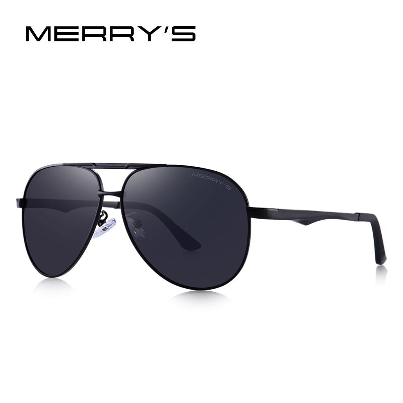 MERRYS DESIGN Men Classic Pilot Sunglasses HD Polarized Sun glasses For Men Driving Aluminum Legs UV400 Protection S8290