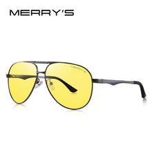 Load image into Gallery viewer, MERRYS DESIGN Men Classic Pilot Sunglasses HD Polarized Sun glasses For Men Driving Aluminum Legs UV400 Protection S8290