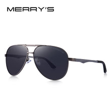 Load image into Gallery viewer, MERRYS DESIGN Men Classic Pilot Sunglasses HD Polarized Sun glasses For Men Driving Aluminum Legs UV400 Protection S8290
